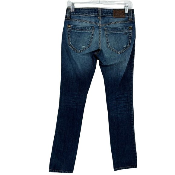 DL1961 Women's Straight Leg Jeans - Dark Blue - Picture 2 of 12